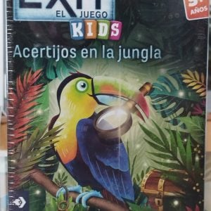 Juego de mesa Exit acertijos en la jungla